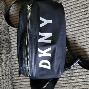 DKNY black waist bag